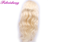 Cheveux blonds libres directement 14&quot; naturel de perruques d'avant de dentelle d'embrouillement - 28&quot;