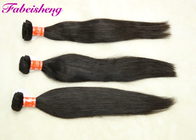 Cheveux indiens de Vierge droite de 18 pouces, prolongements doux de cheveux du doux 100