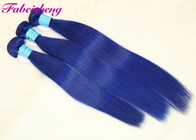 Doublez les prolongements colorés par bleu tiré de cheveux pour la catégorie femelle 9A